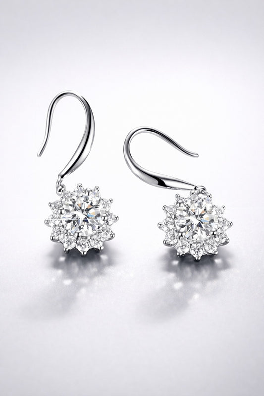 Celestial Halo Drop Earrings