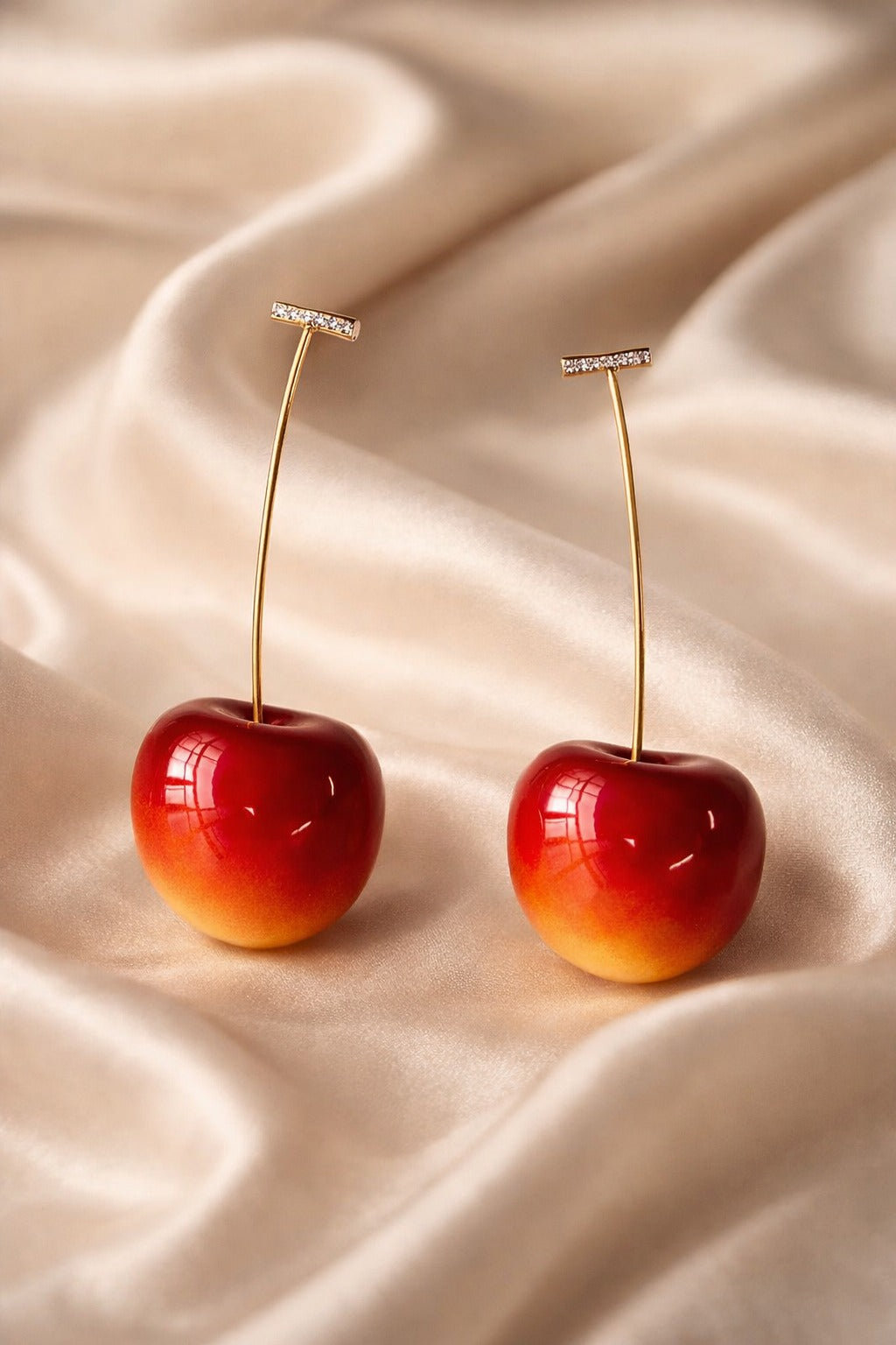 Cherry Bliss Drop Earrings