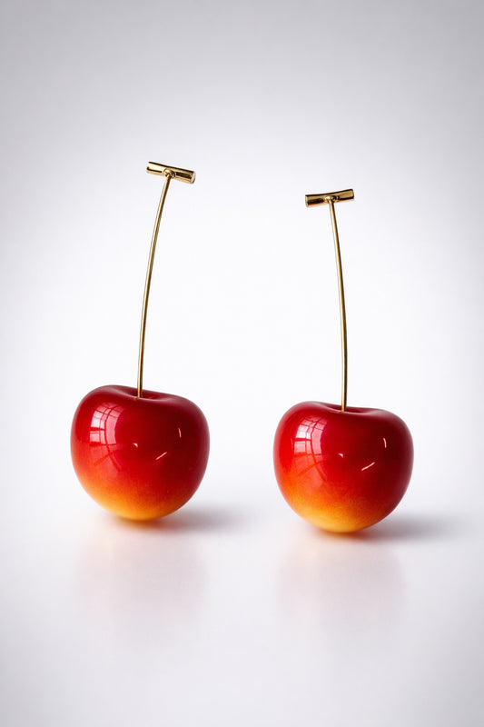 Cherry Bliss Drop Earrings