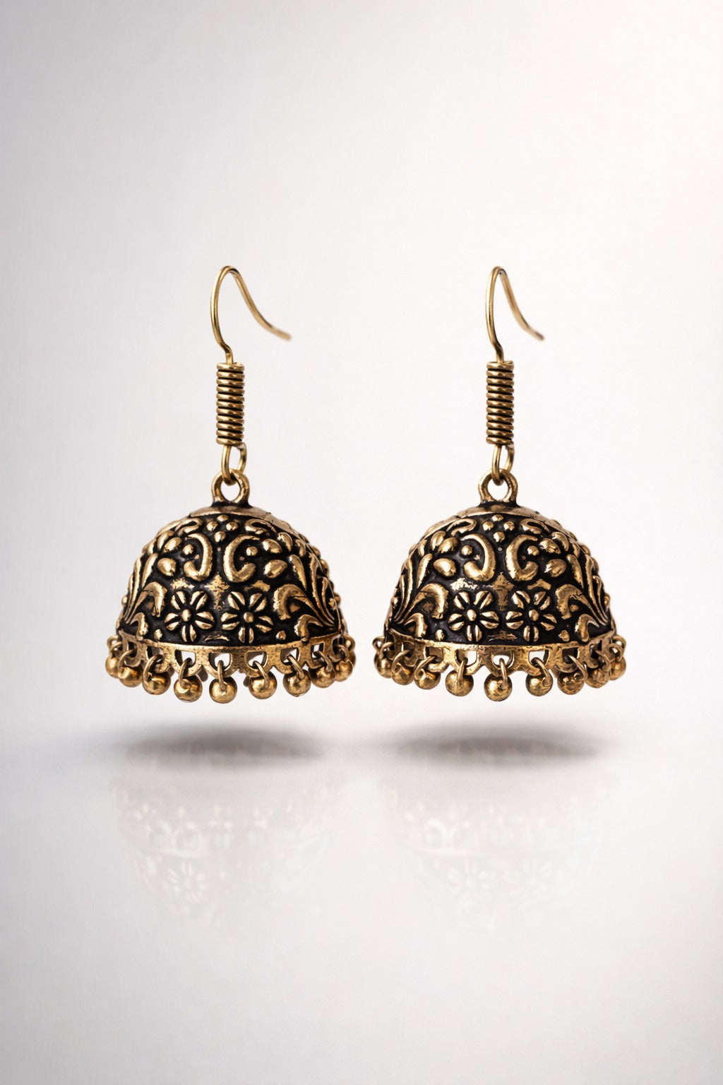 Noor Antique Jhumkas