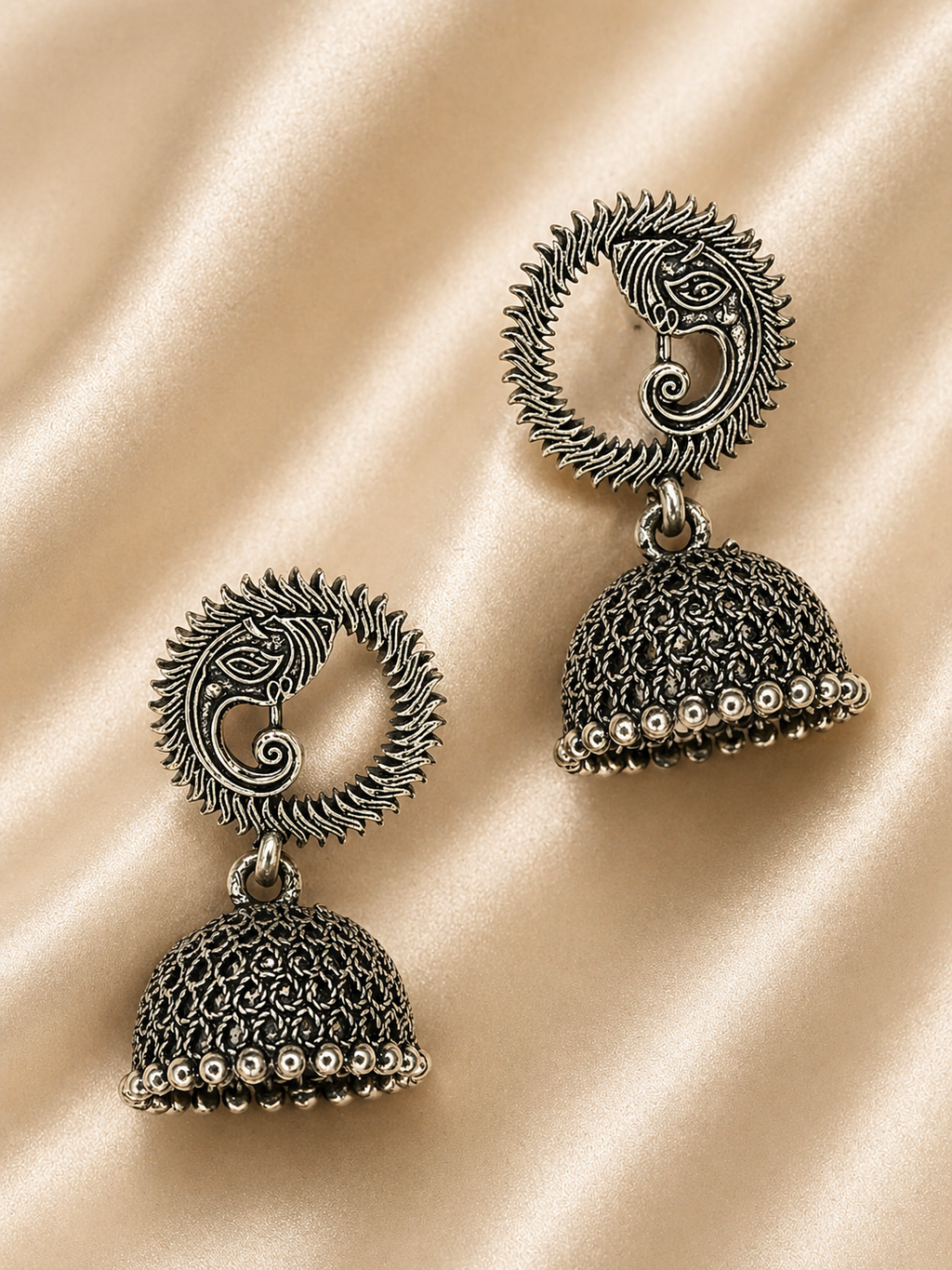 Viraasat Paisley Jhumka Earrings