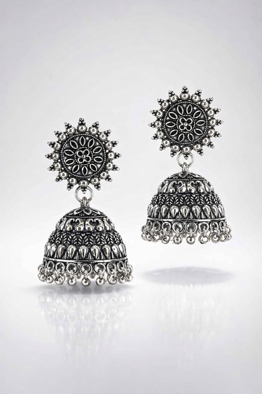 Surya Bloom Jhumka Earrings