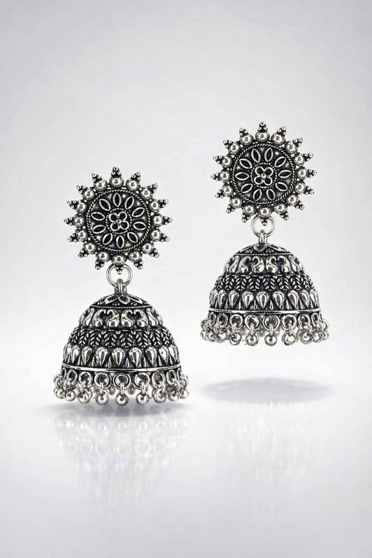 Surya Bloom Jhumka Earrings