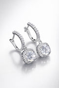 Halo Drop Huggie Earrings