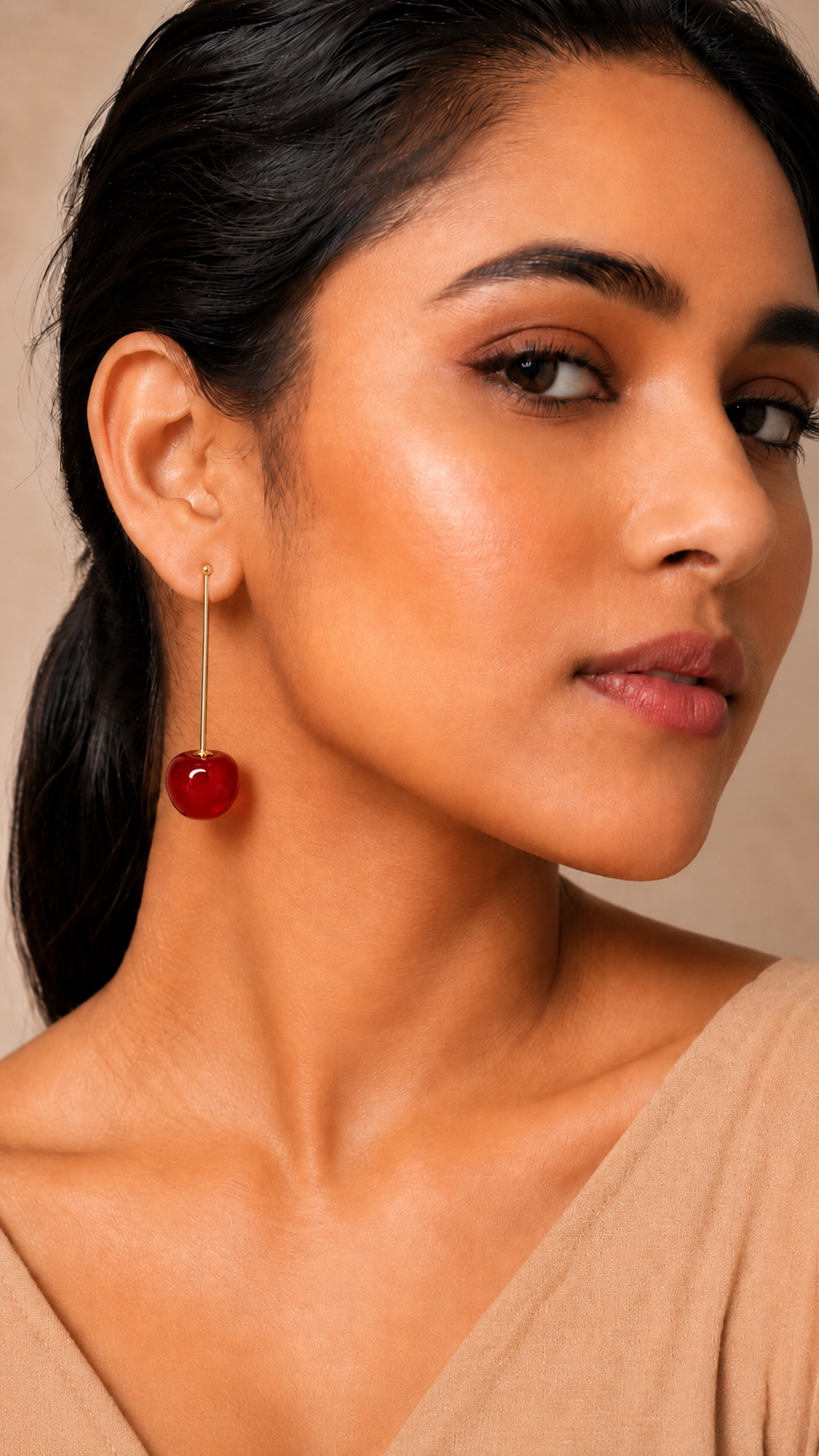 Cherry Bliss Drop Earrings