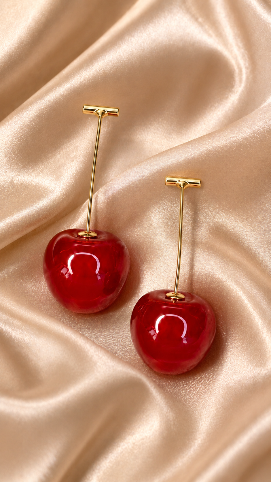 Cherry Bliss Drop Earrings