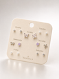 7 Days Stud Earrings Set